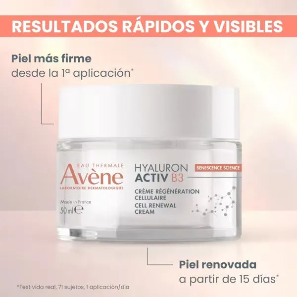 Avene Hyaluron Activ B3 Crema Regeneradora Celular x50ml