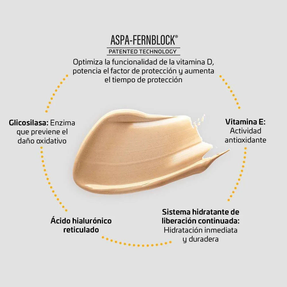 Heliocare 360° Water Gel SPF50+ Color Beige x50ml