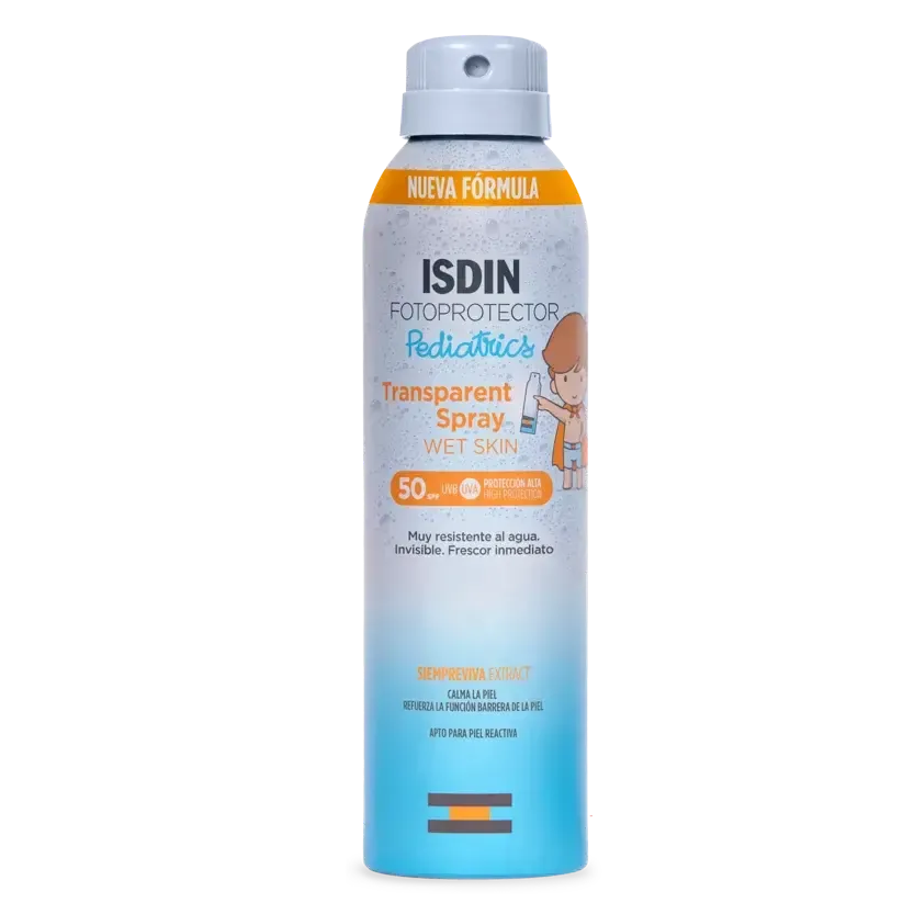 Isdin Fotoprotector Transparent Spray Wet Skin Pediatrics SPF50+ x250ml