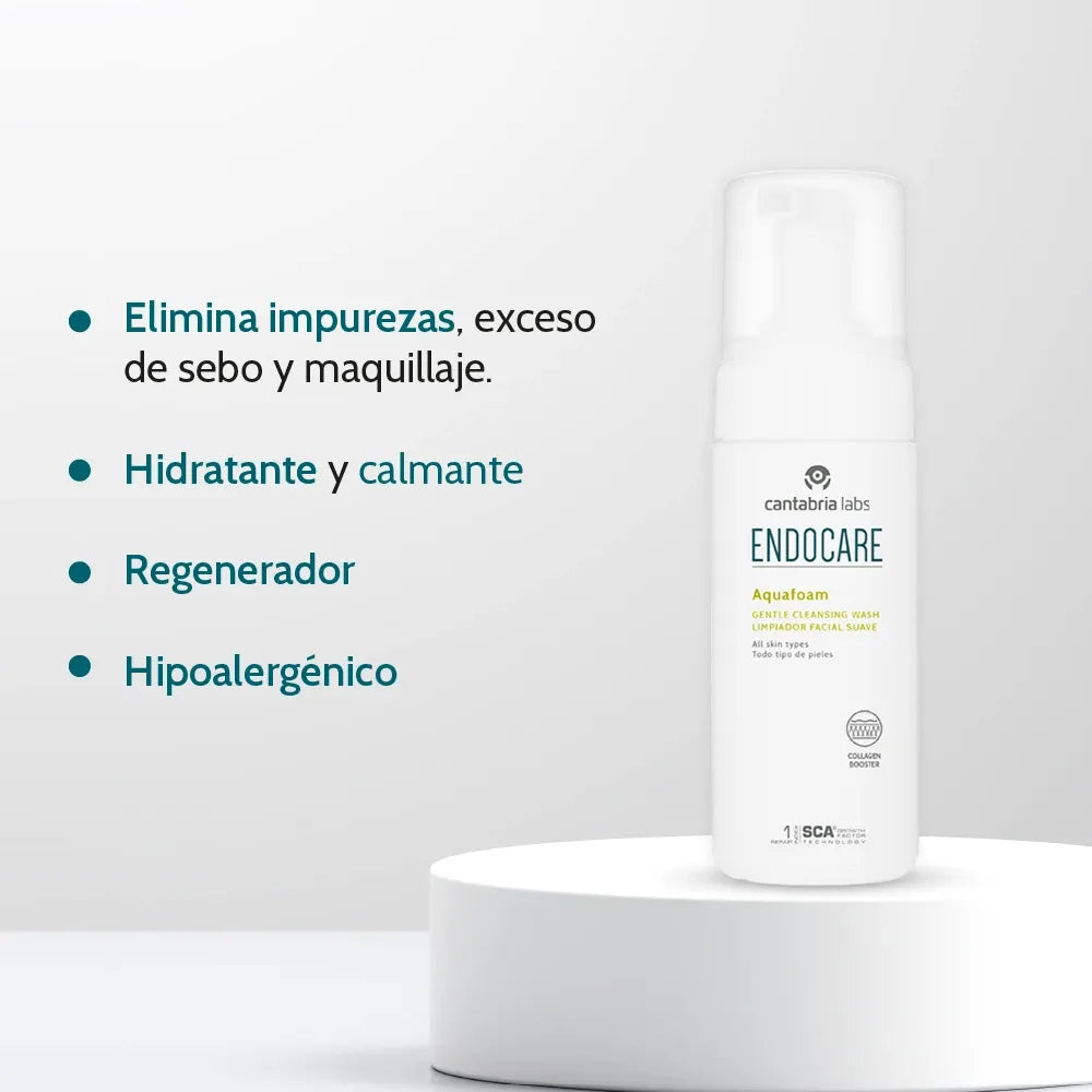 Endocare Aquafoam Limpiador x125ml
