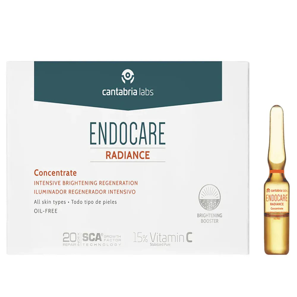 Endocare Radiance Concentrate Ampollas Iluminadoras x14 Ampollas x1ml c/u