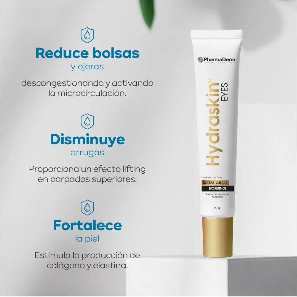 Pharmaderm Hydraskin Eyes Contorno de Ojos x20gr