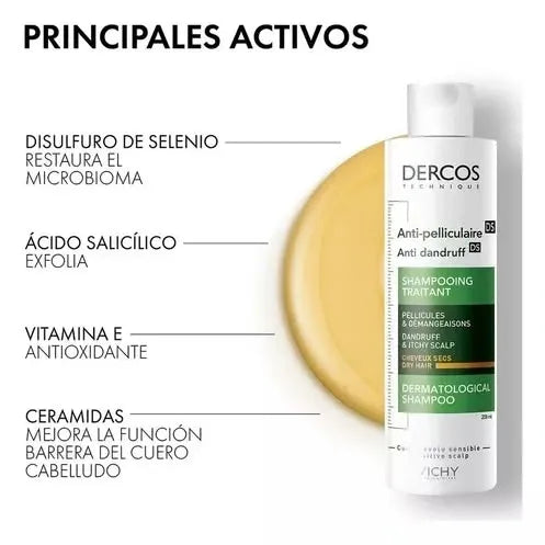 Vichy Dercos D.S Shampoo Anticaspa x 200ml