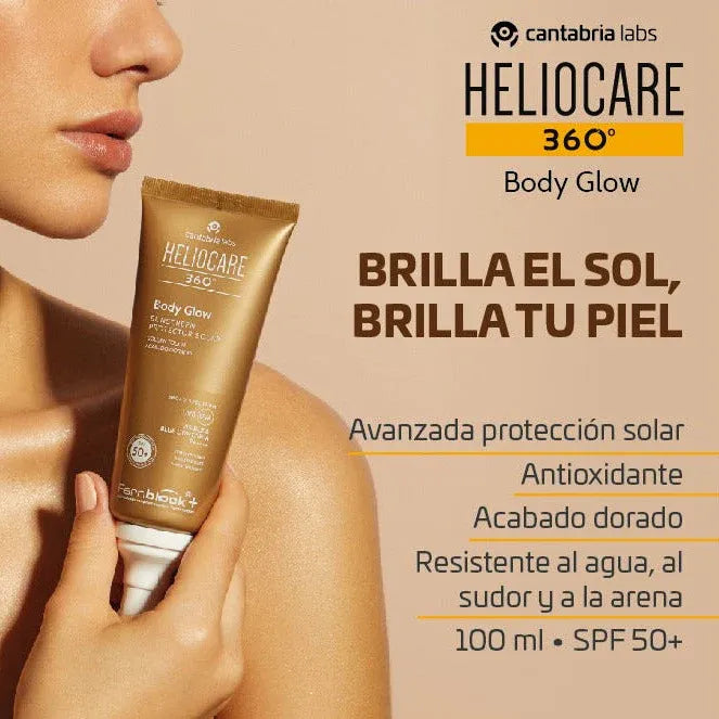 Heliocare 360° Fotoprotector Body Glow SPF50+ x100ml