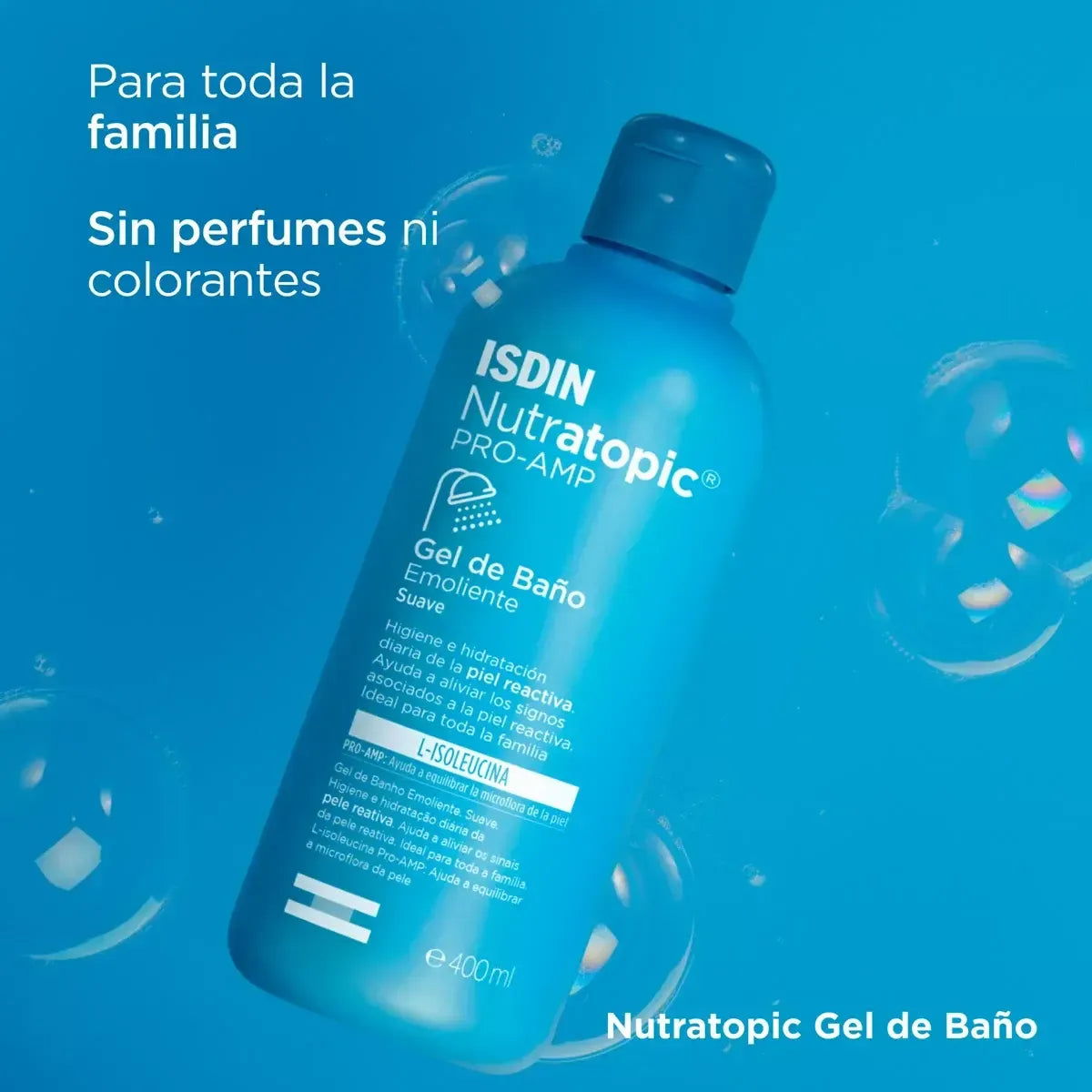 Isdin Nutratopic PRO-AMP Gel De Baño x400ml