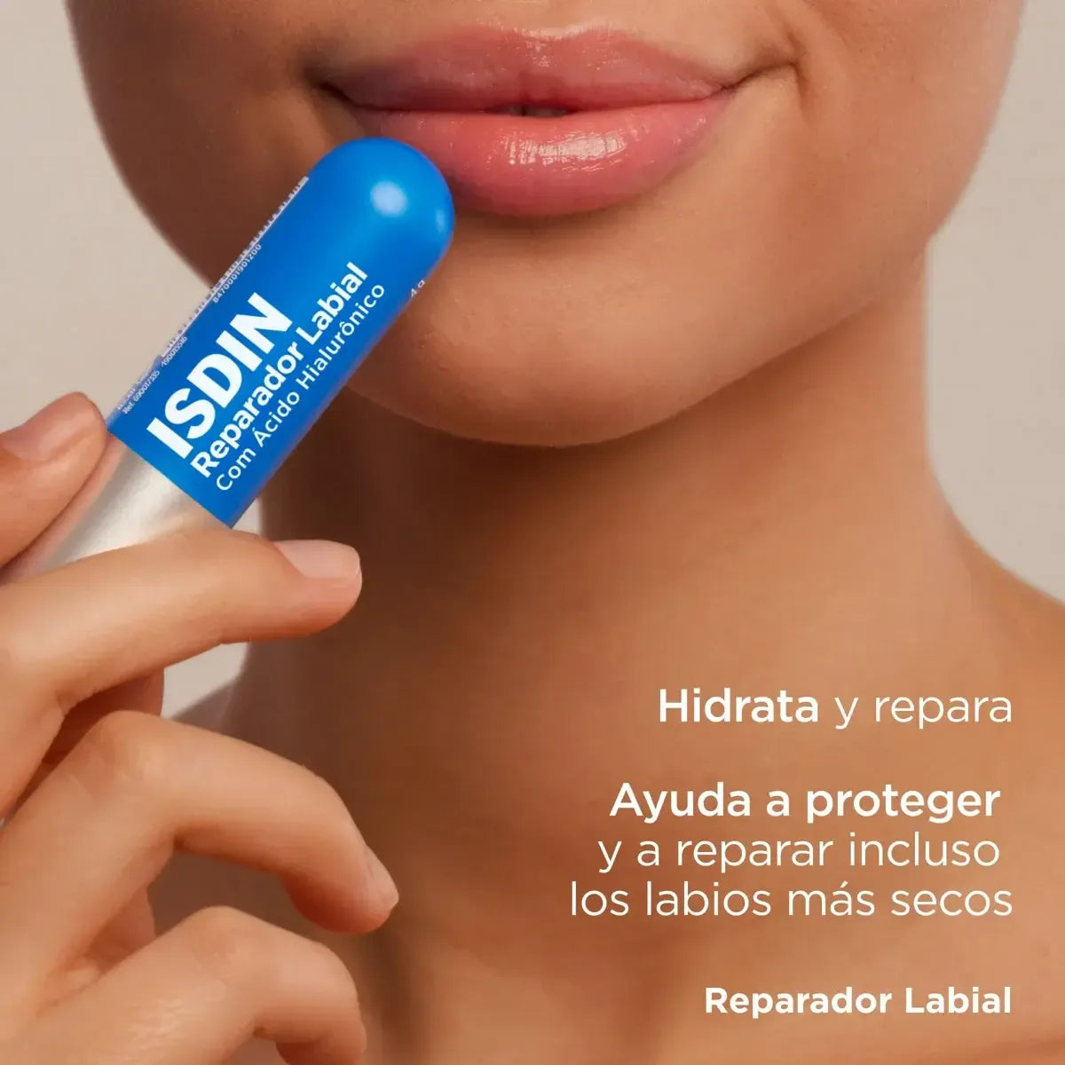 Isdin Reparador Labial Stick con Ácido Hialurónico x4g