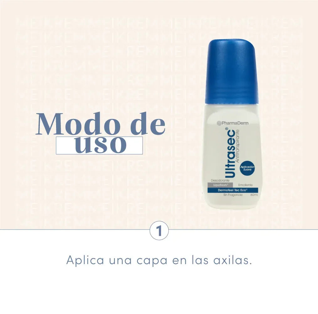 Pharamerm Ultrasec Roll On x60ml