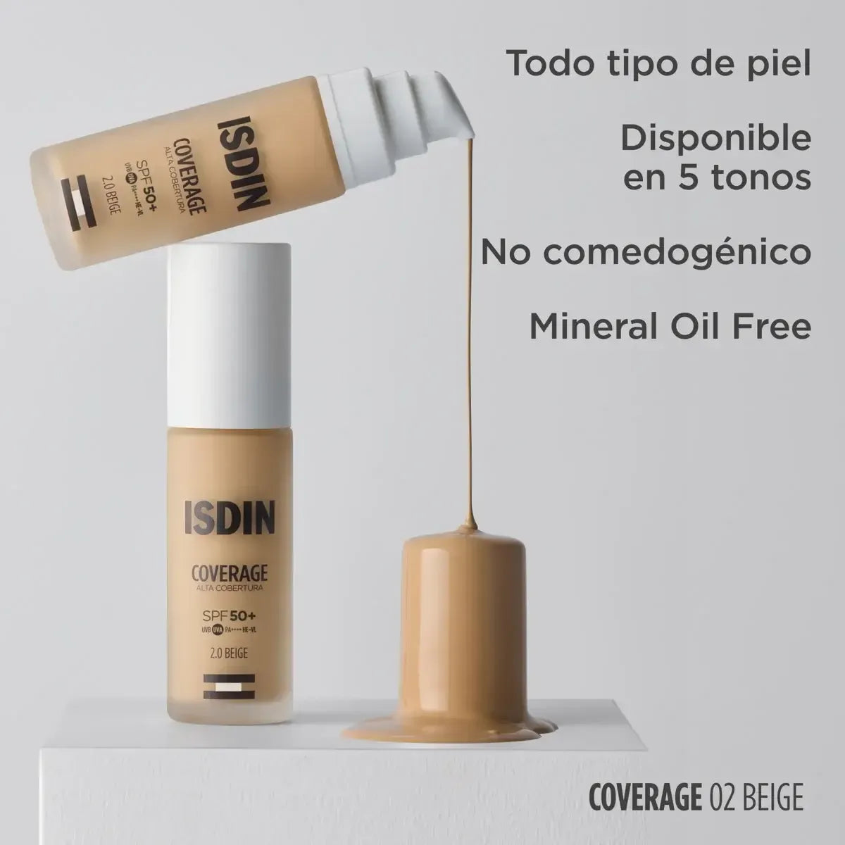 Isdin Coverage 2.0 Beige SPF50+ x30gr