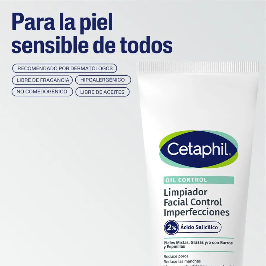 Cetaphil Oil Control Limpiador Facial Anti-Imperfecciones x236ml