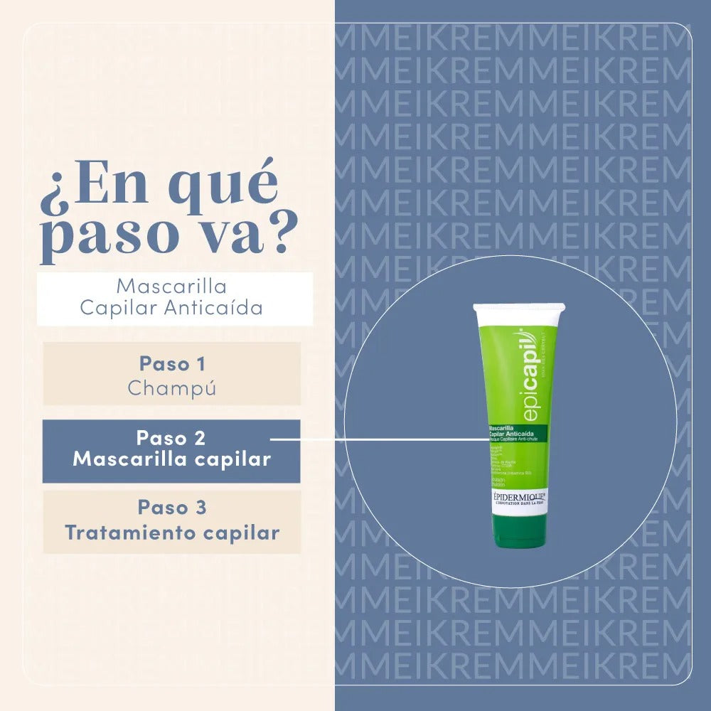 Epidermique Epicapil Mascarilla Capilar Anticaida x120g