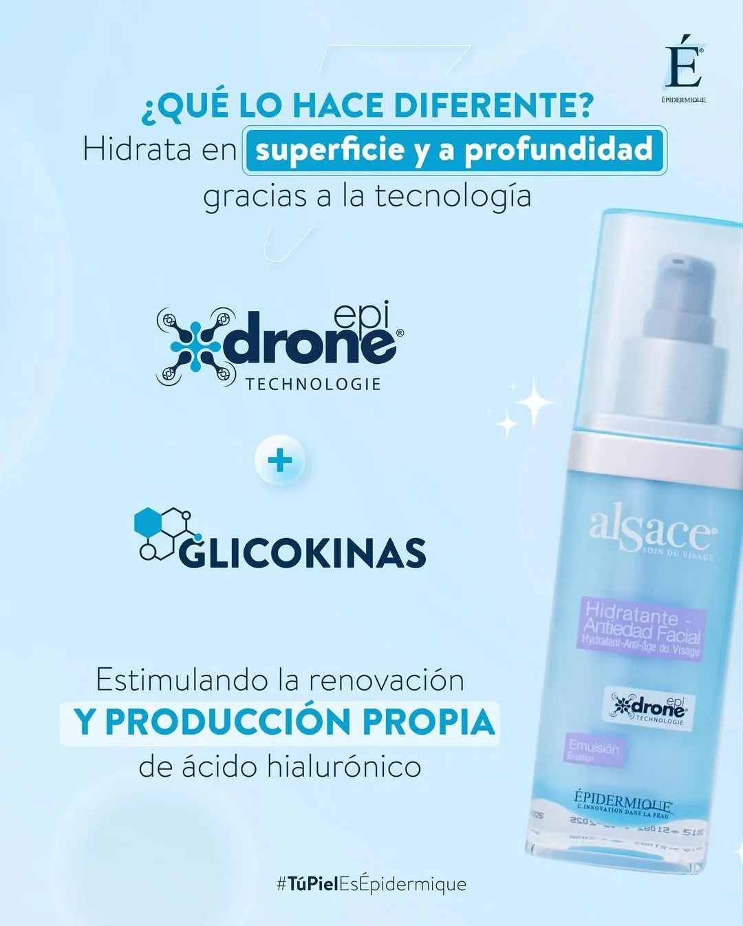 Epidermique Alsace Hidratante Antiedad Facial x60ml