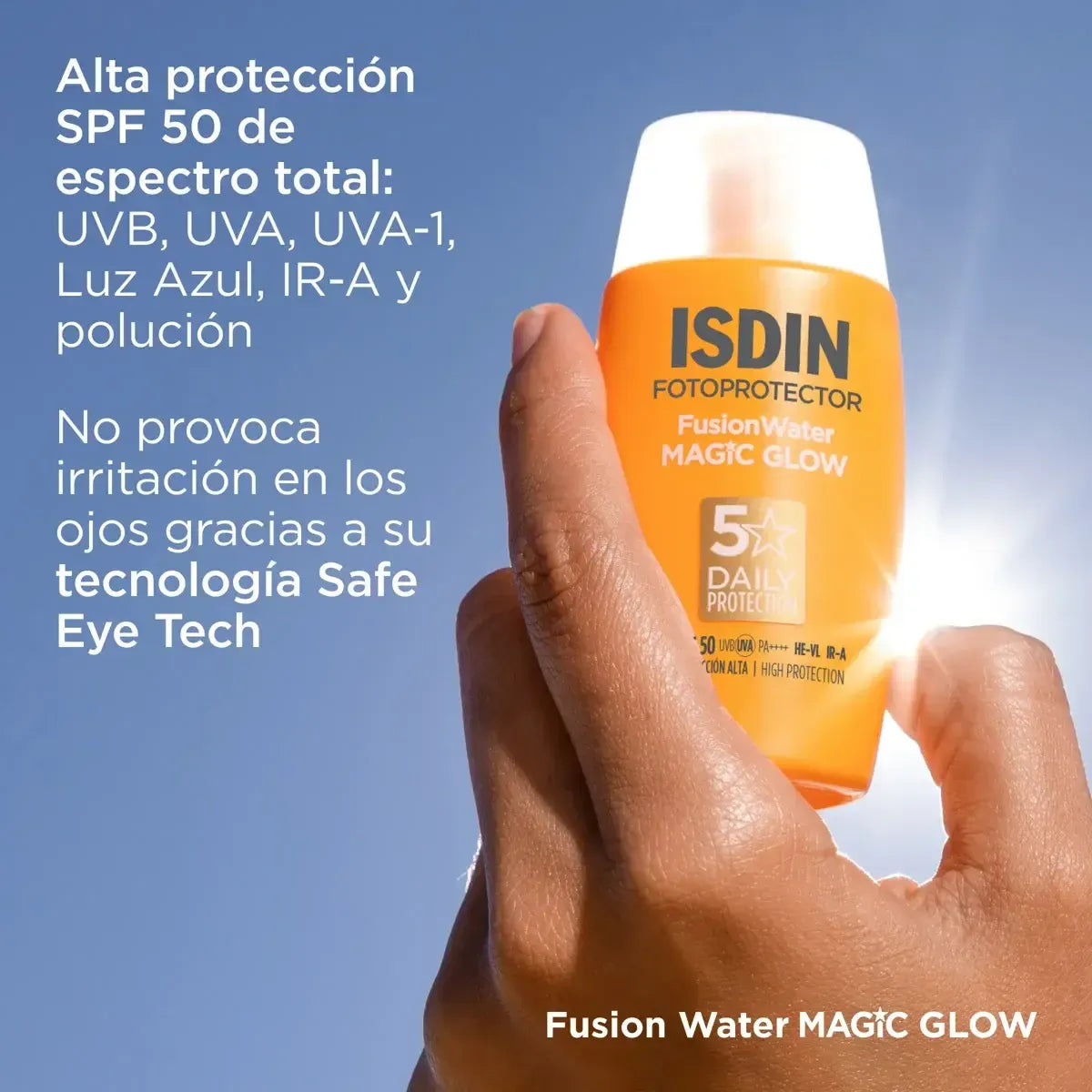 ISDIN Fotoprotector Fusion Water Magic Glow Spf 50 x 50Ml