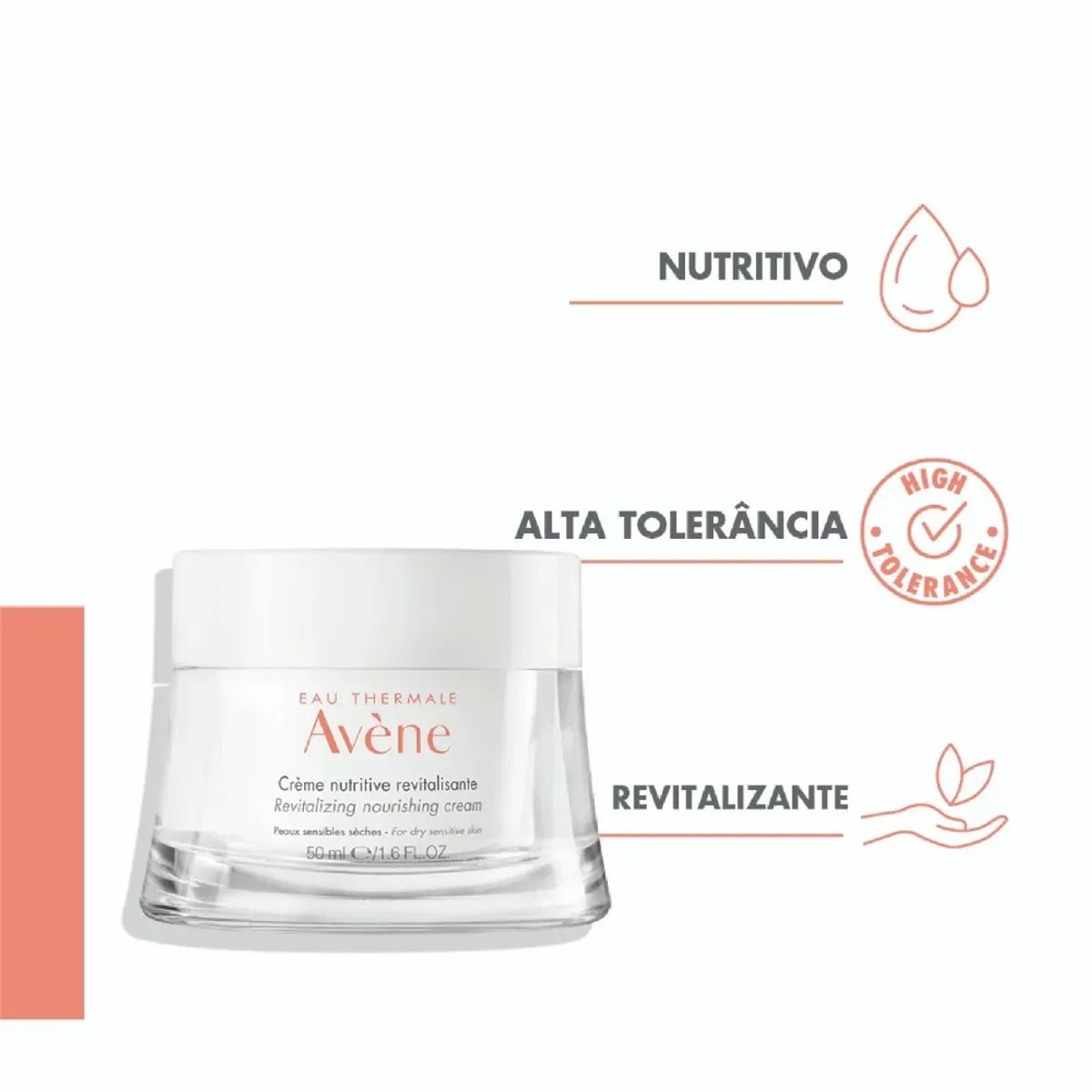 Avene Crema Nutritiva Revitalizante x50ml