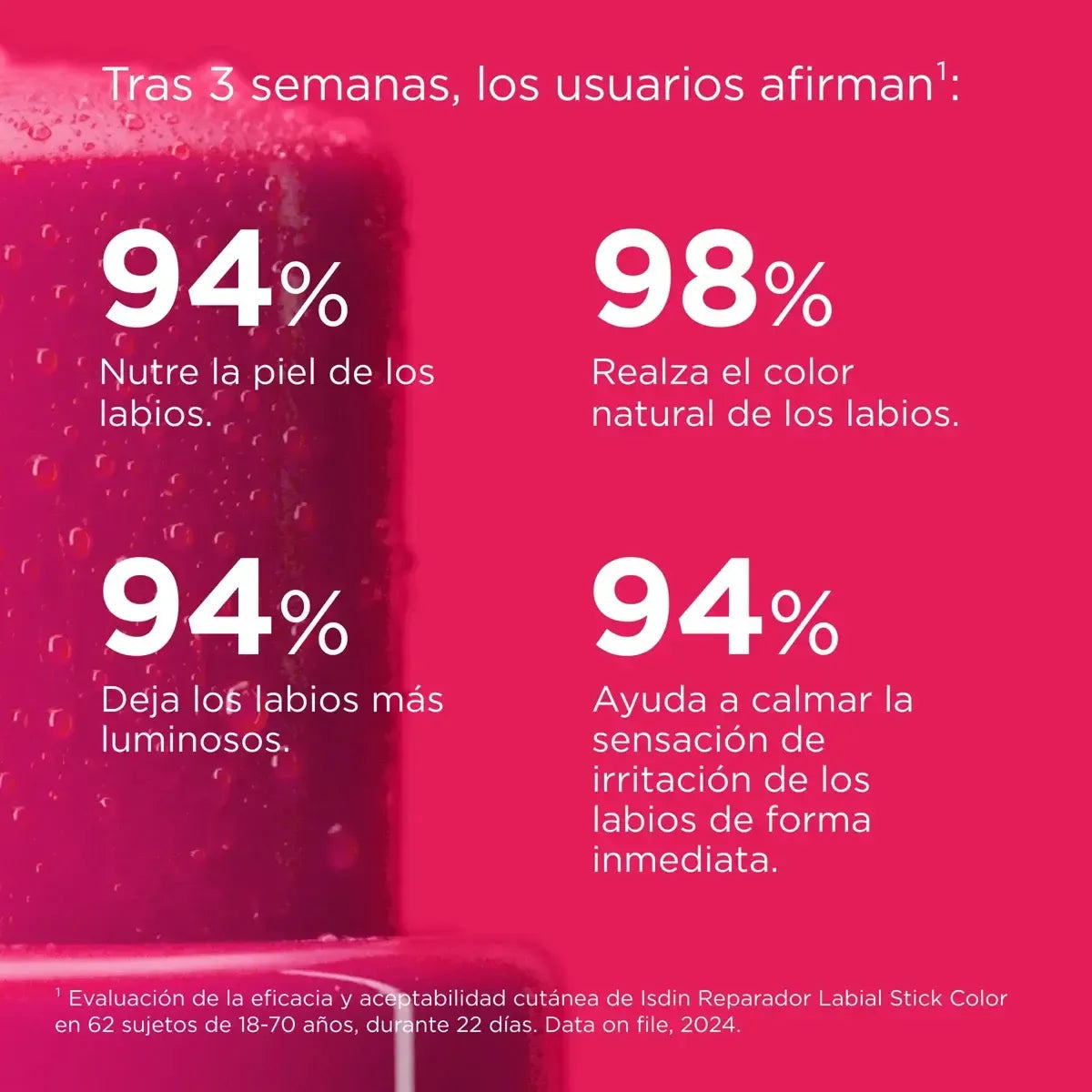 Isdin Reparador Labial Rosa x 4Gr