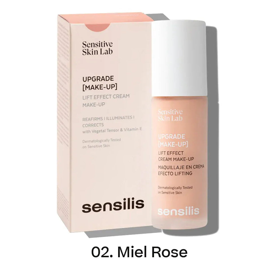 Sensilis Upgrade Base de Maquillaje Tono Miel Rosa x30ml