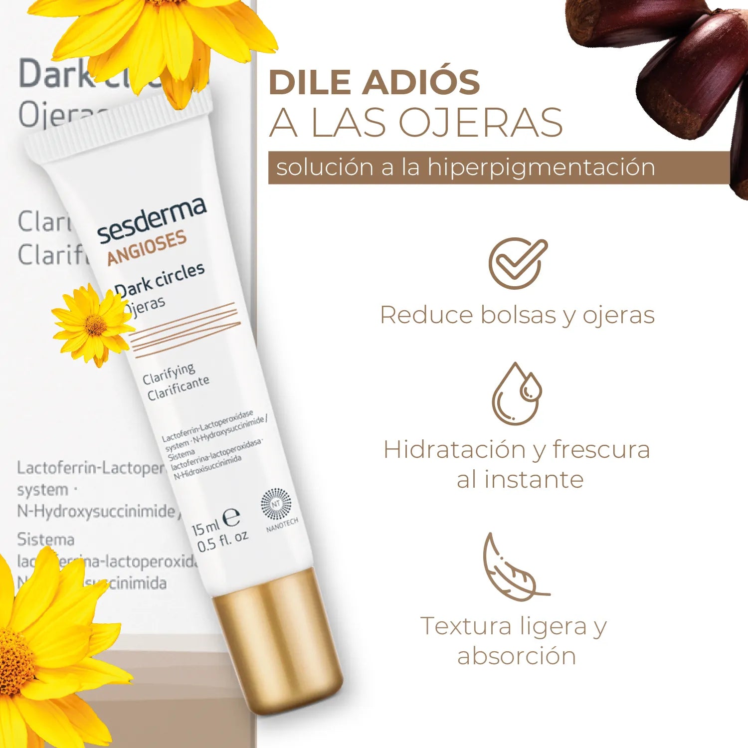 Sesderma Angioses Contorno De Ojos Gel x15ml
