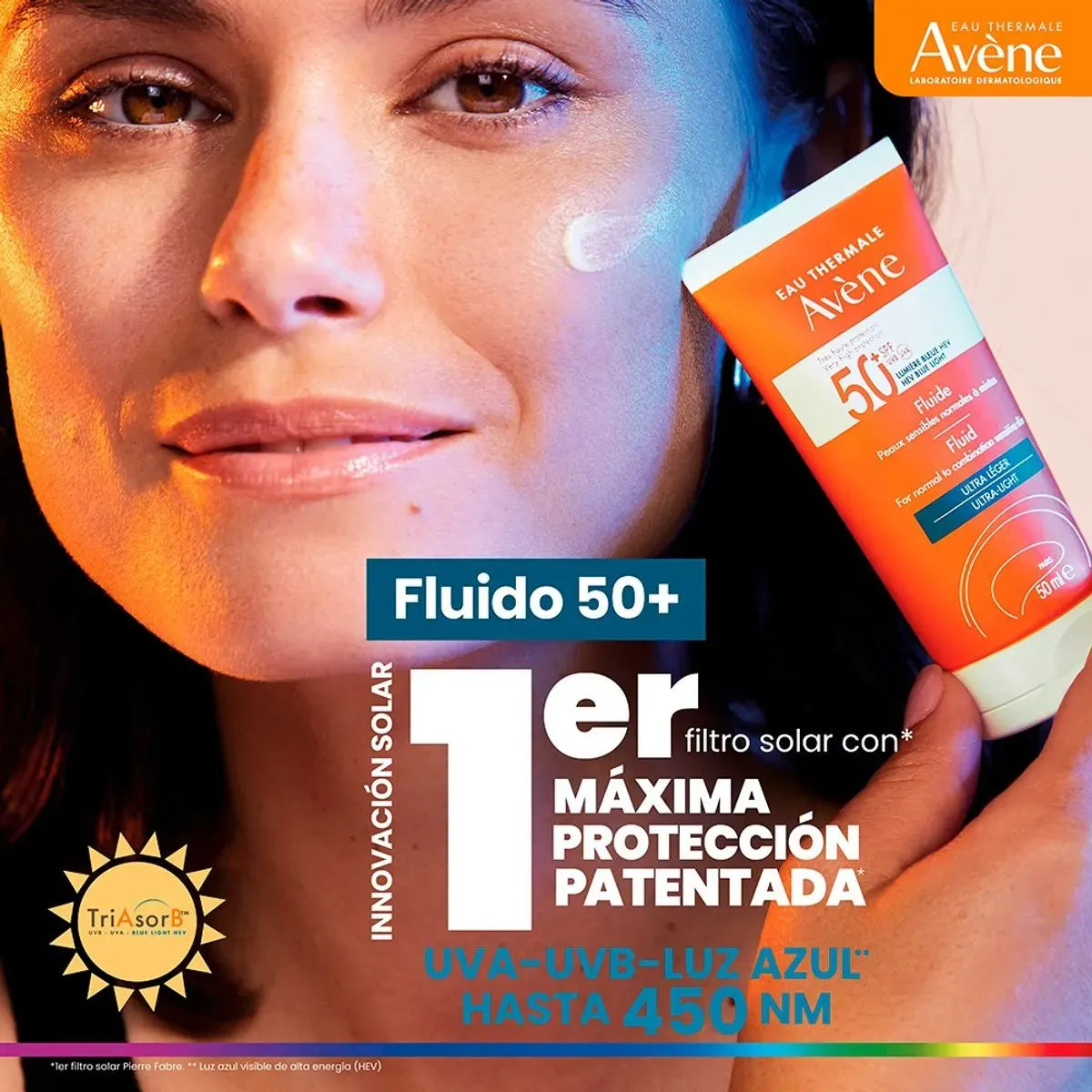 Avene Fotoprotector Fluido SPF50+ x50ml