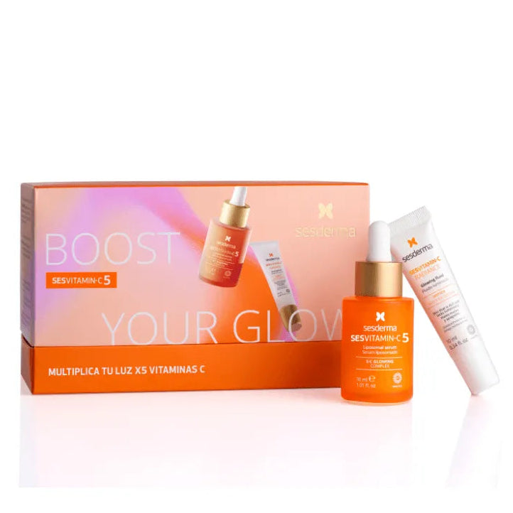 Sesederma Kit Sesvitamin C5 x30ml + Mini Sesvitamin Fluido Radiance 10ml