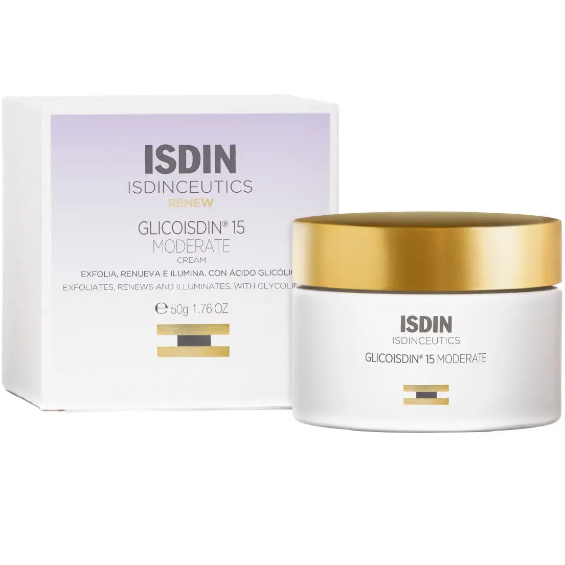 Isdinceutics Glicoisdin 15% Moderate Crema x50g -Outlet