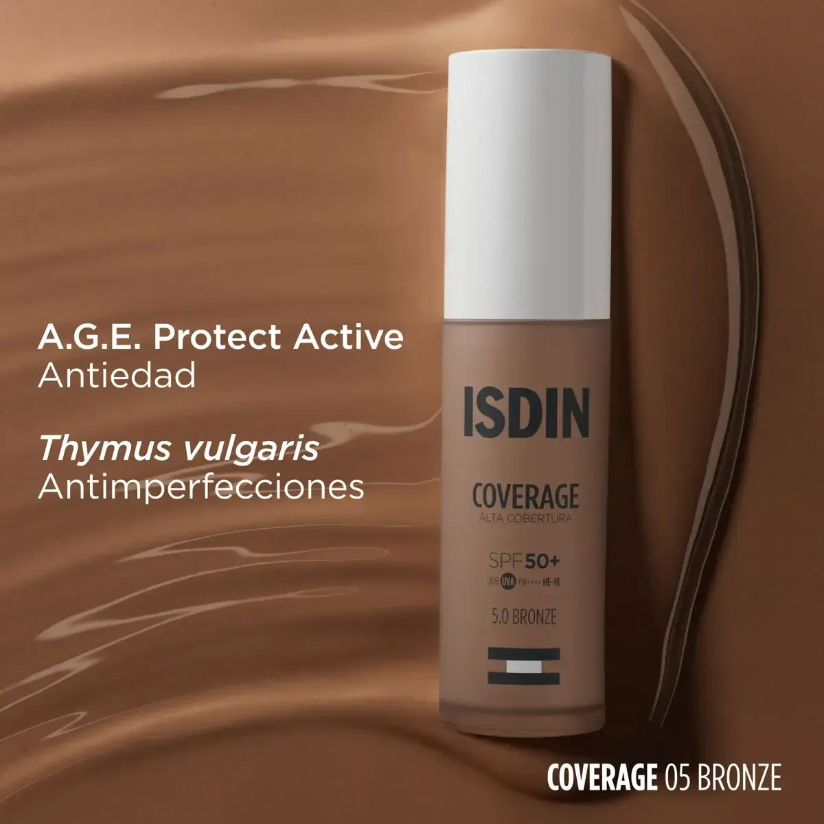 Isdin Coverage 5.0 Bronze SPF50+ x30gr