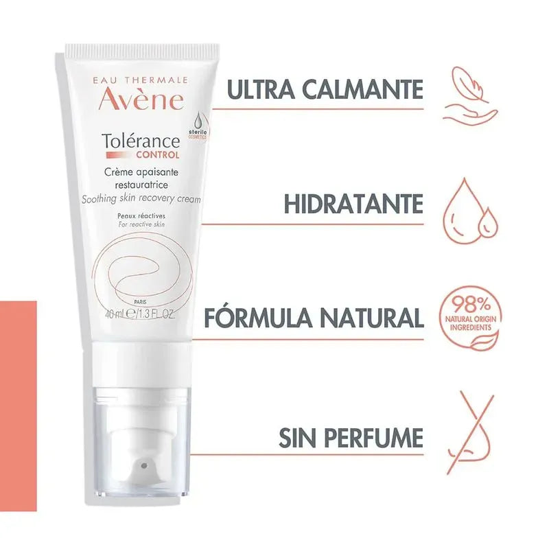 Avene Tolérance Control Crema Calmante Reparadora x40ml