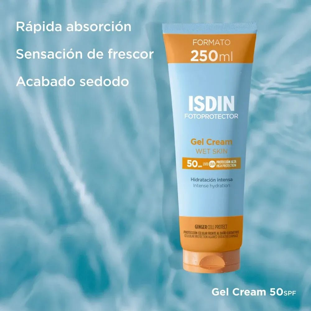 Isdin Fotoprotector Gel Cream SPF50+ x250ml - TIENDA PIEL