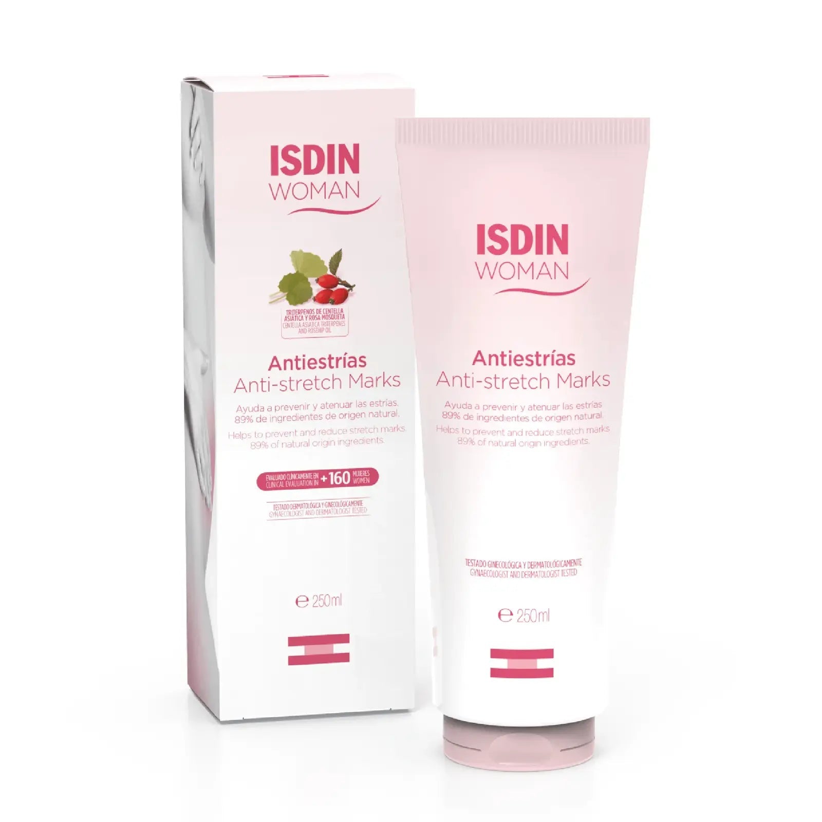 Isdin Woman Crema Antiestrías x250ml - TIENDA PIEL