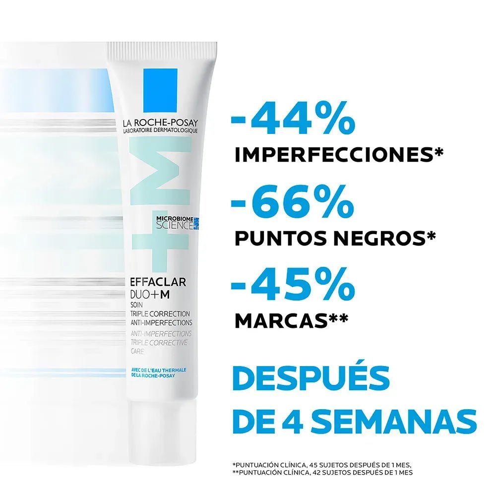 La Roche Posay Effaclar Dúo+M Crema Correctora Triple Anti - Imperfecciones x40ml - TIENDA PIEL