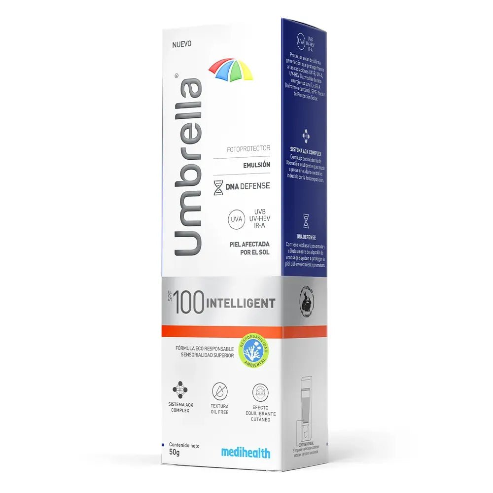 Medihealth Umbrella Inteligent SPF100+ x50gr - TIENDA PIEL