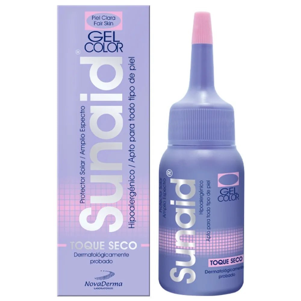 Novaderma Sunaid Base Tonalizada Piel Oscura x30g - TIENDA PIEL