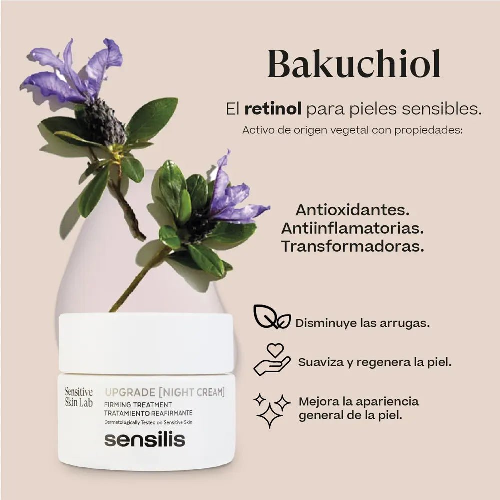 Sensilis Upgrade Crema de Noche Tratamiento Reafirmante x50ml - TIENDA PIEL