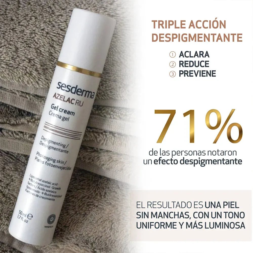 Sesderma Azelac Ru Crema Gel Despigmentante x50ml - TIENDA PIEL