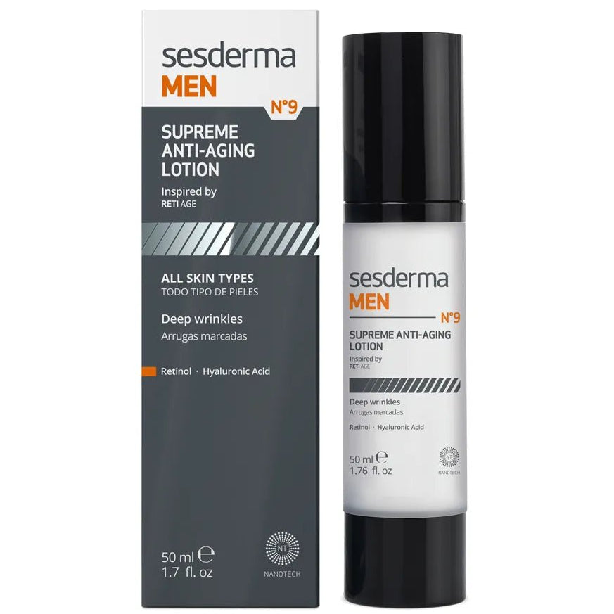 SESDERMA MEN SUPREME ANTIAGING LOTION X 50 ML - Tienda Piel