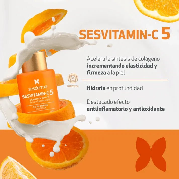Sesderma Sérum Sesvitamin - C 5 x30ml - TIENDA PIEL