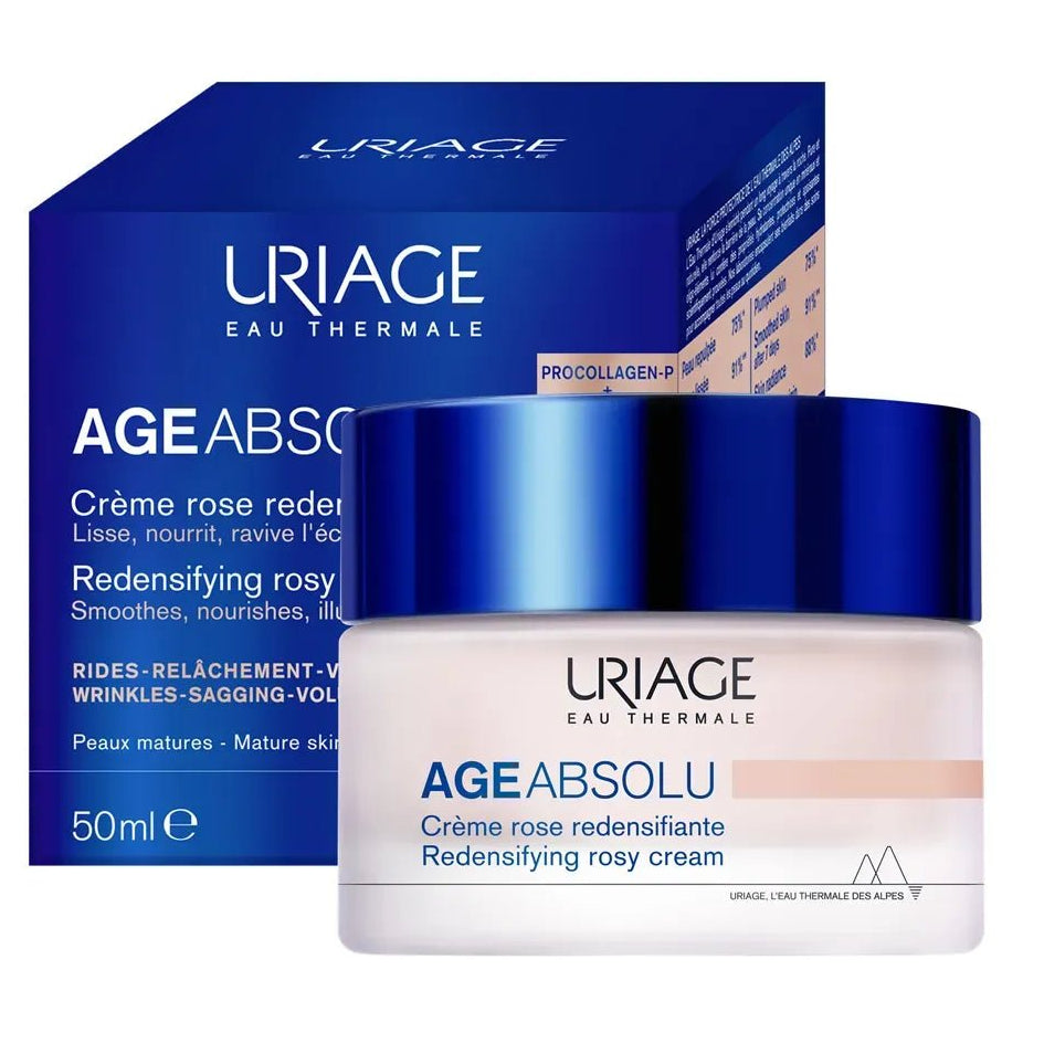Uriage Age Absolu Crema Rosa Redensificante x50ml - TIENDA PIEL